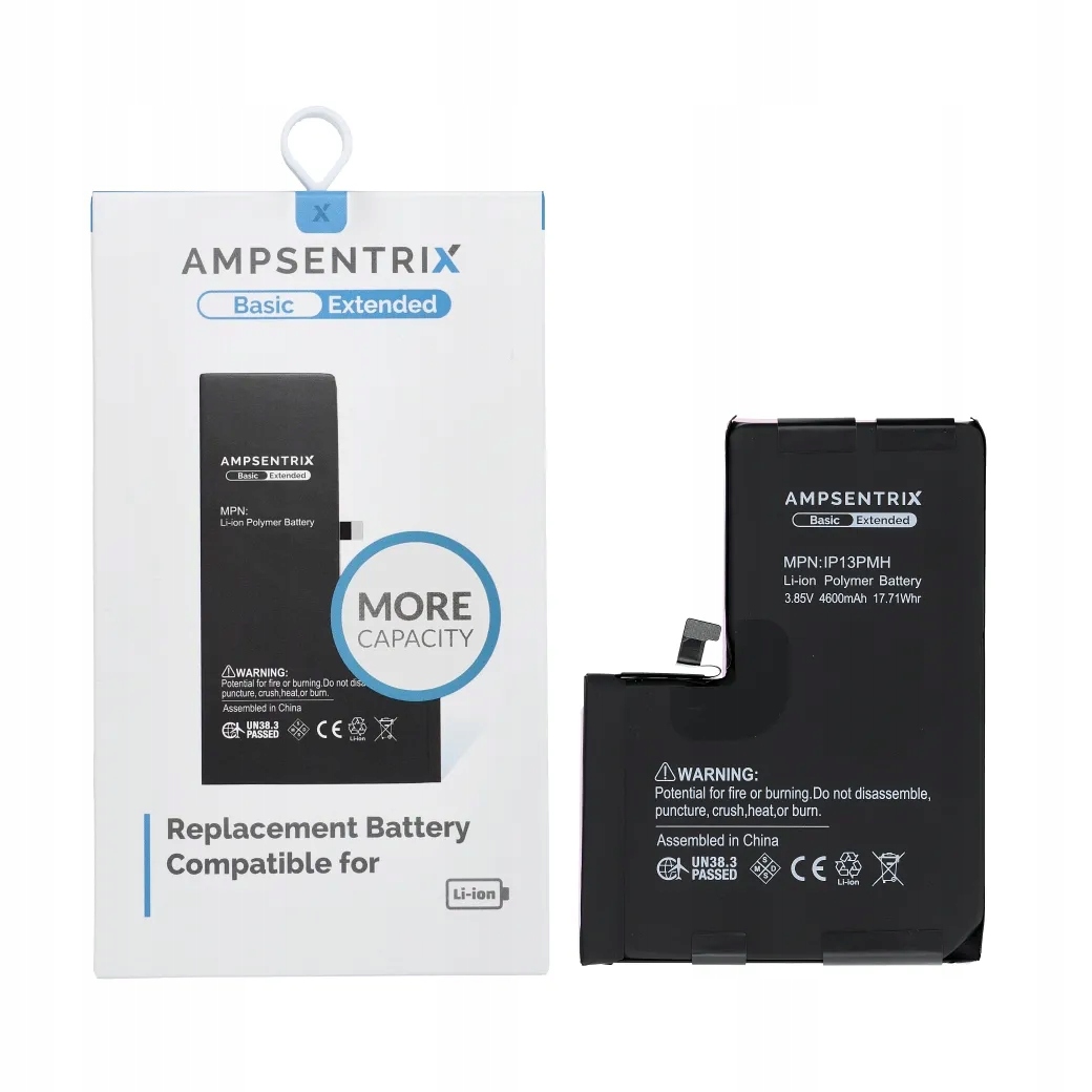 Baterie Pro Iphone 13 Pro Max 4600MAH Li-ion Ampsentrix Basic Akumulátor