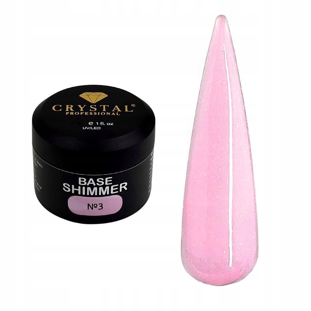 Base Shimmer #3 30 ml Crystal Professional Hybridní báze