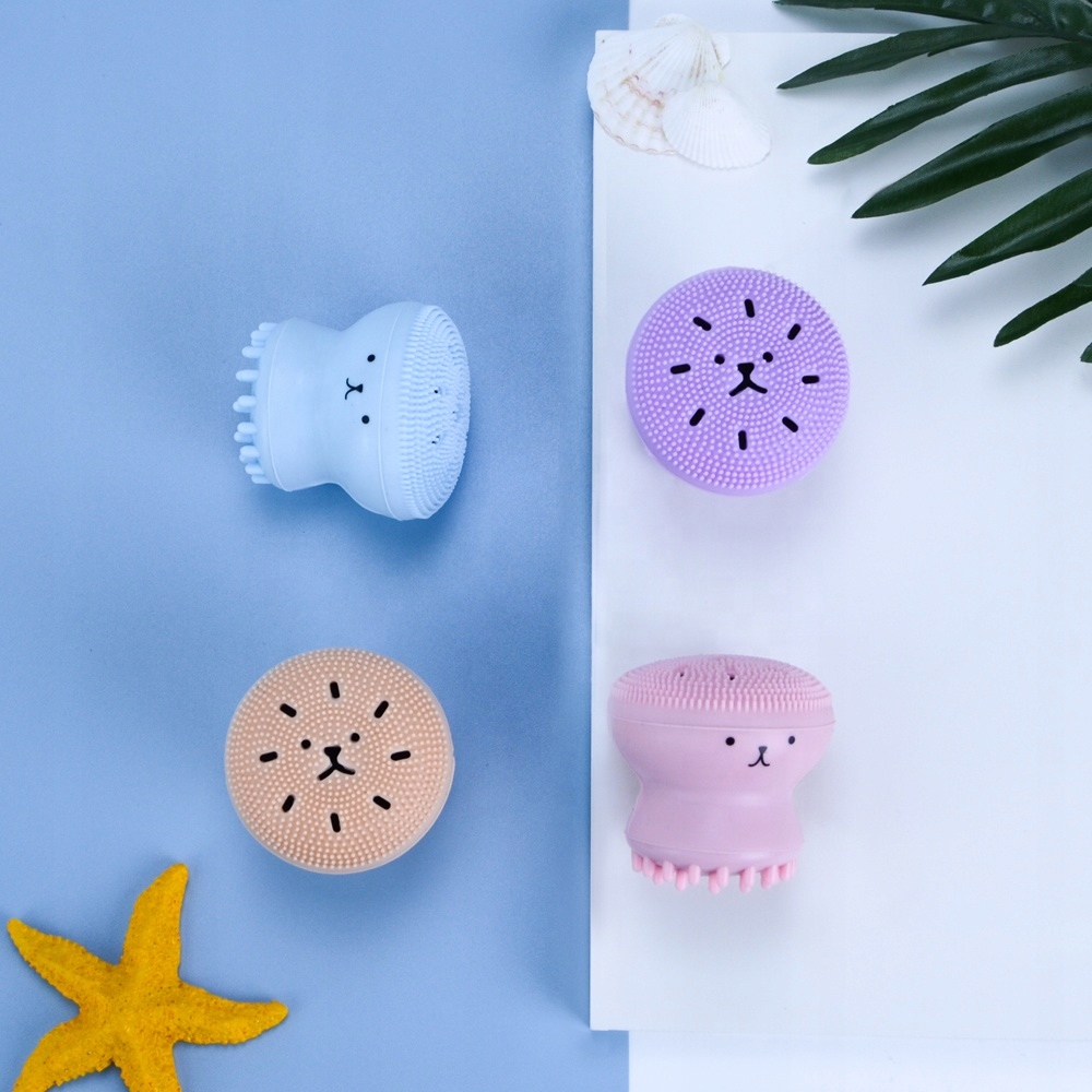 MYJKA SILIKONOWA SZCZOTECZKA DO TWARZY OCTOPUS Model Octopus