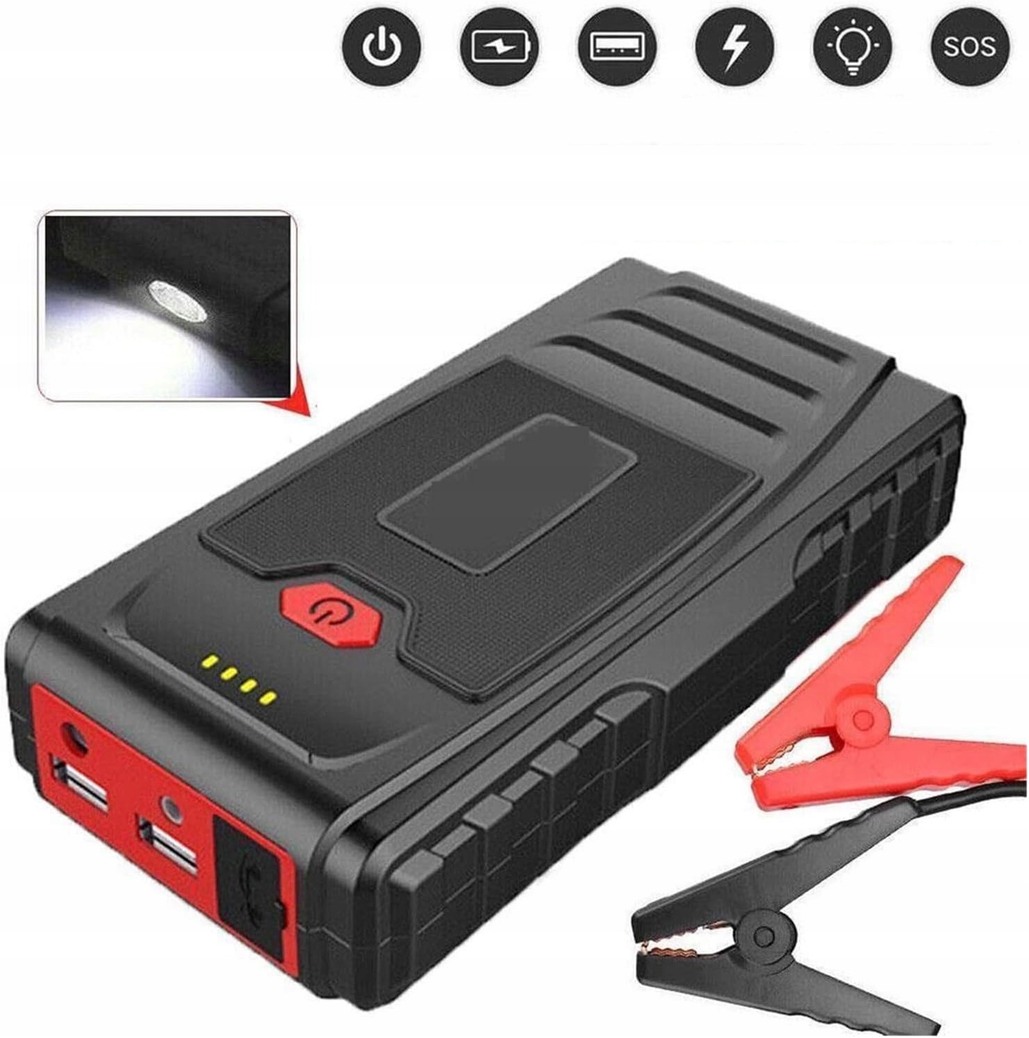 Startér Do Auta 600 A Jump Starter 6000 mAh DC-12 V 10 A