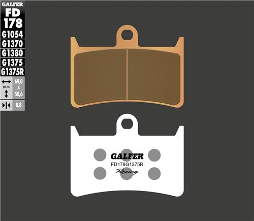 GALFER KLOCKI HAMULCOWE PRZÓD YAMAHA YZF-R1M