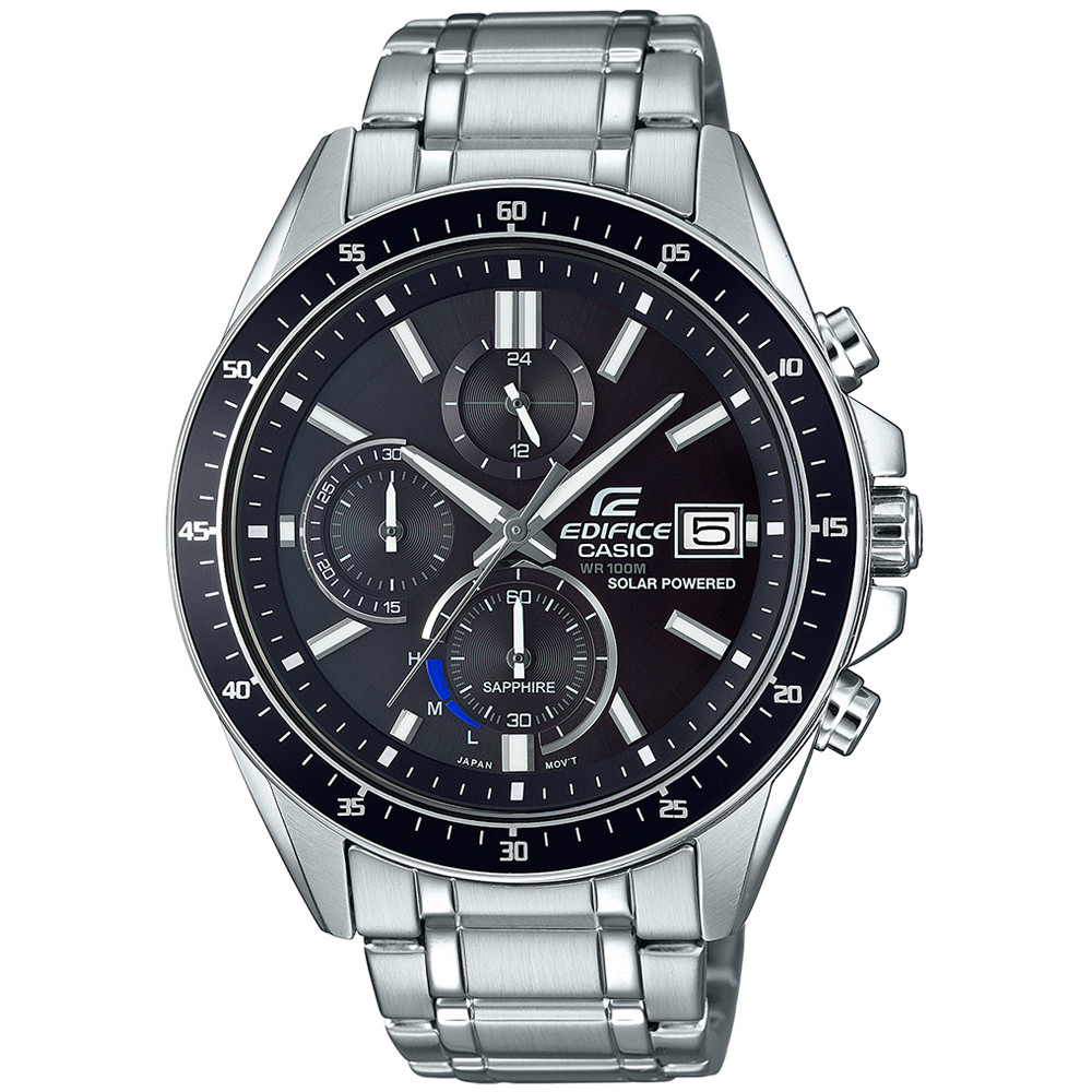 Casio Edifice EFS-S510D-1AVUEF Solar 100 m Stříbrný