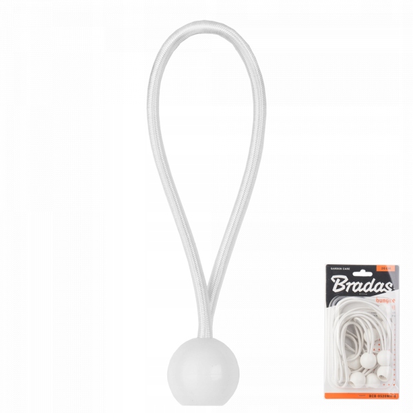 

Bradas Zestaw gum z kulką Bungee Cord Ball 10x15cm
