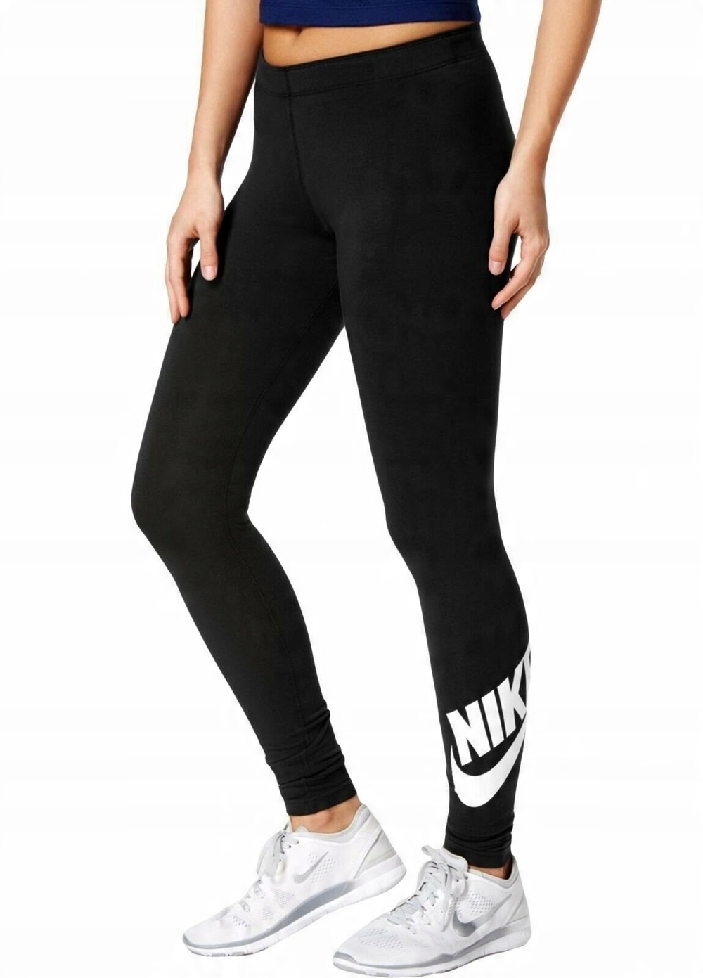 

Damskie czarne Legginsy Nike Tight Fit r.S