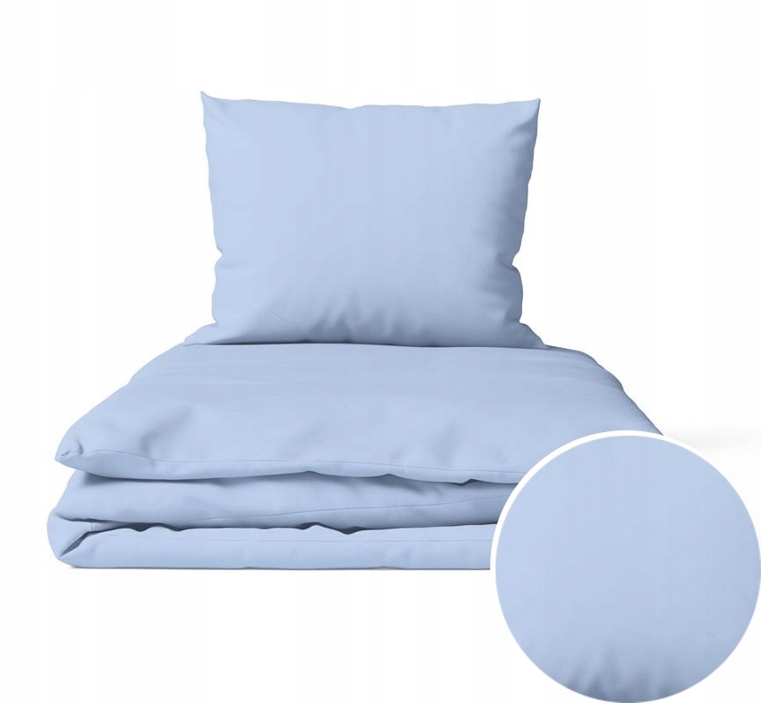 Hotelové Povlečení 160x200 1 povlak na polštář Bavlna 100%, barva: Modrá