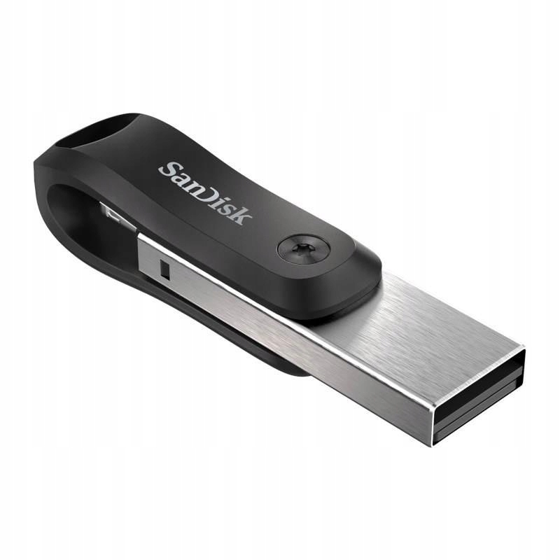 SanDisk iXpand Flash Drive Go 64GB Usb 3.0 Lightning Srebrny