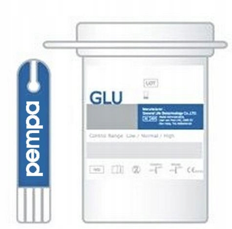 

Paski Benecheck Do Pomiaru Cukru Glukozy 10 Sztuk