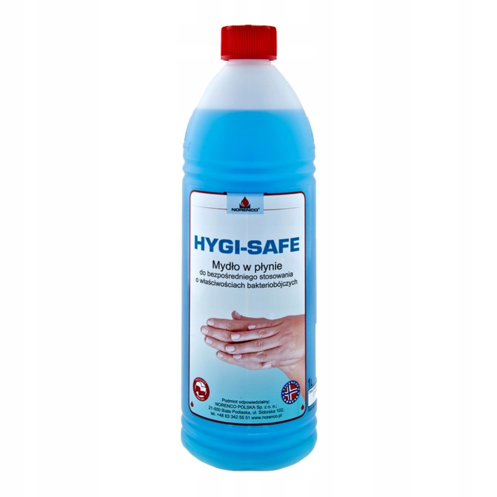 

Antybakteryjne mydło do rąk Hygi-safe 1 L