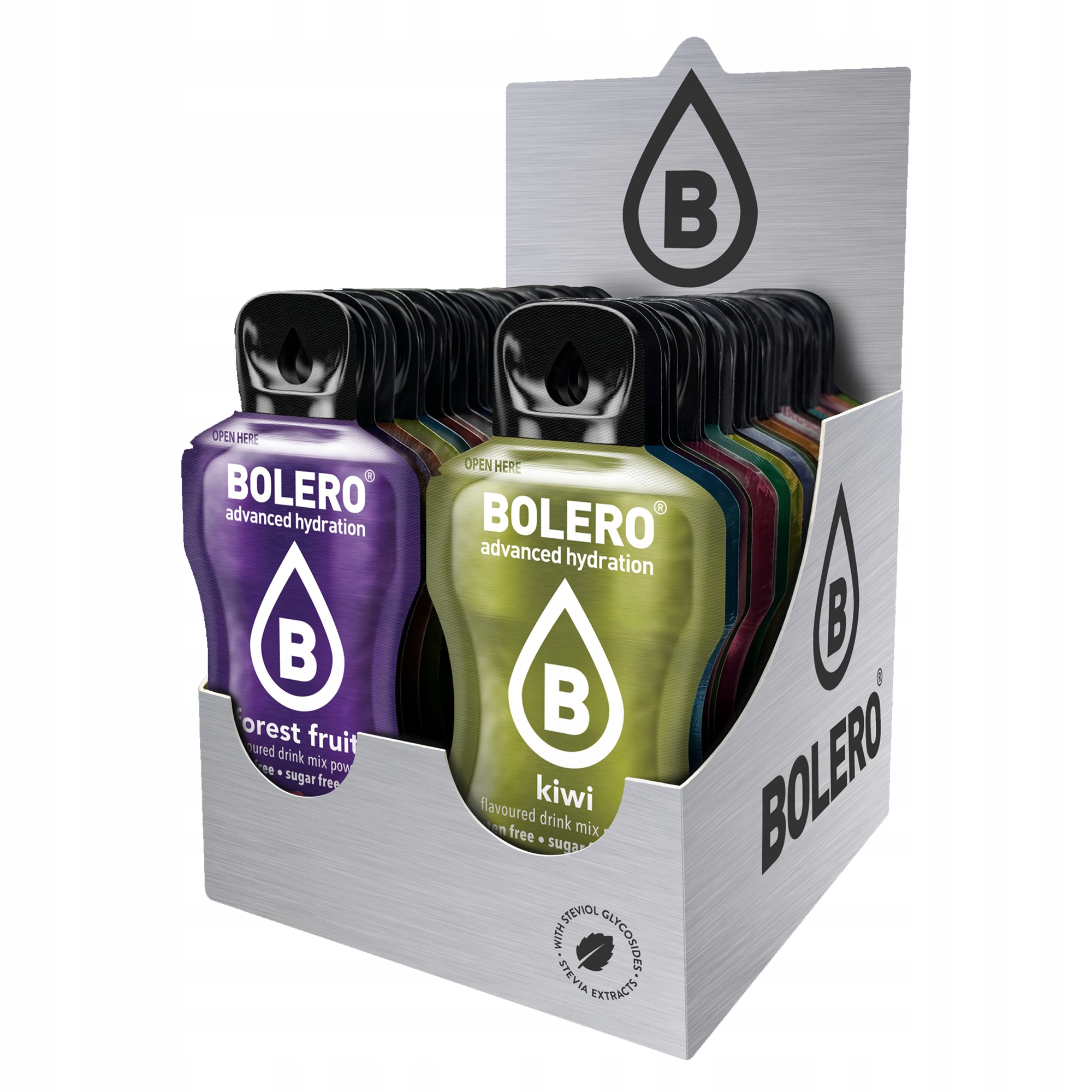 Bolero 9g mix 78 příchutí. Sada všech příchutí!