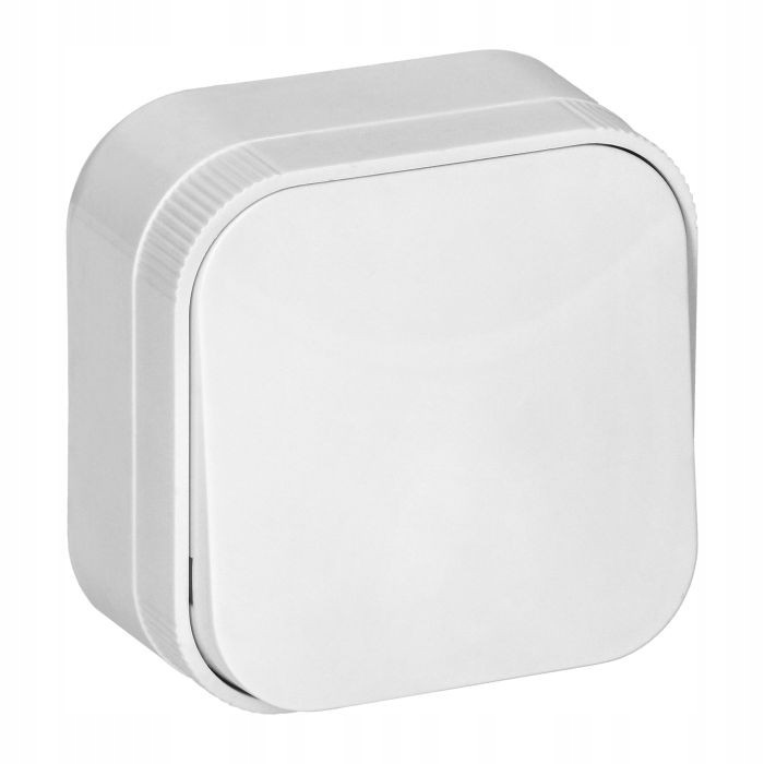 

Włącznik pojedynczy natynkowy biały IP20 Orno