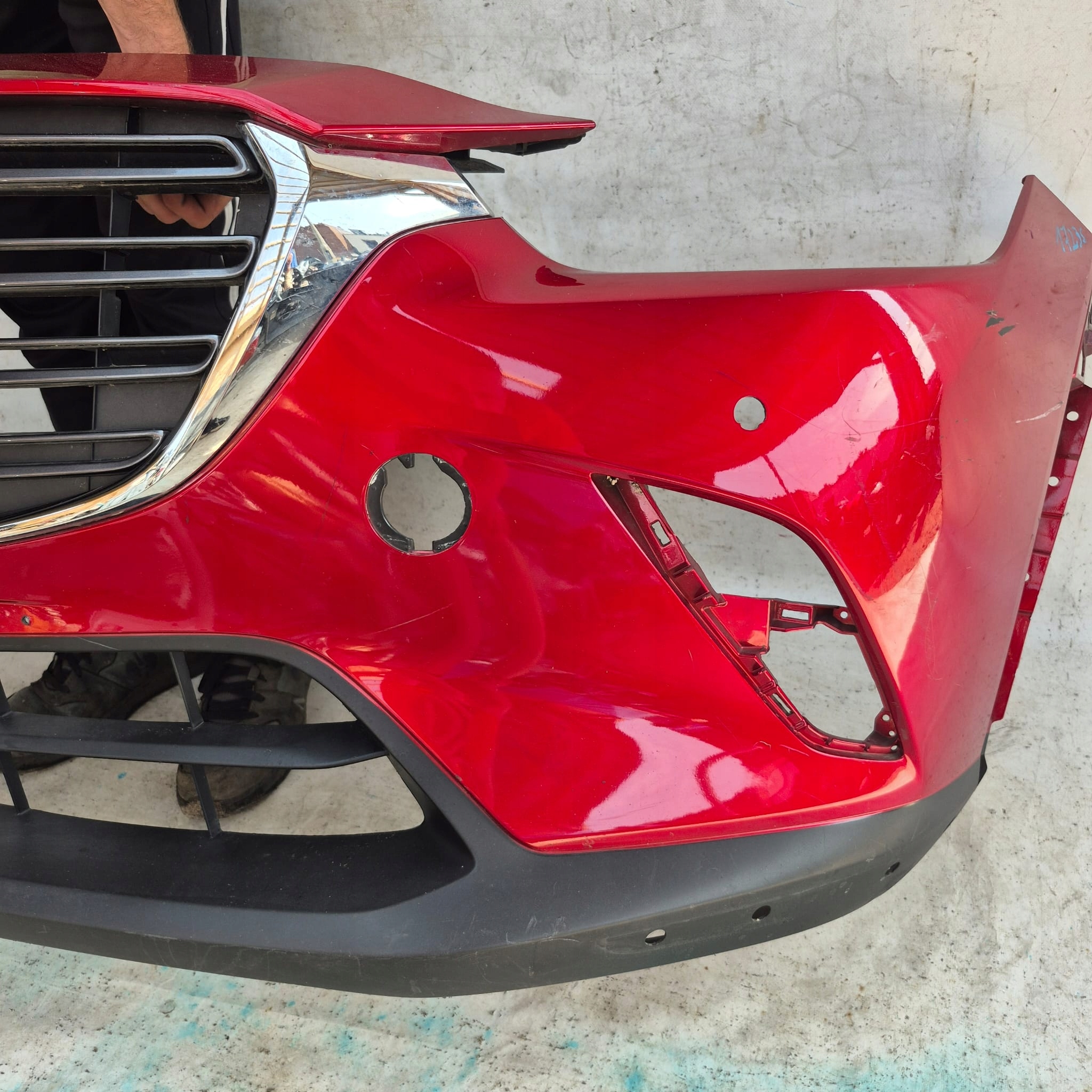 MAZDA CX3 CX-3 LIFT 18- bumper front front grill DK8A-50031