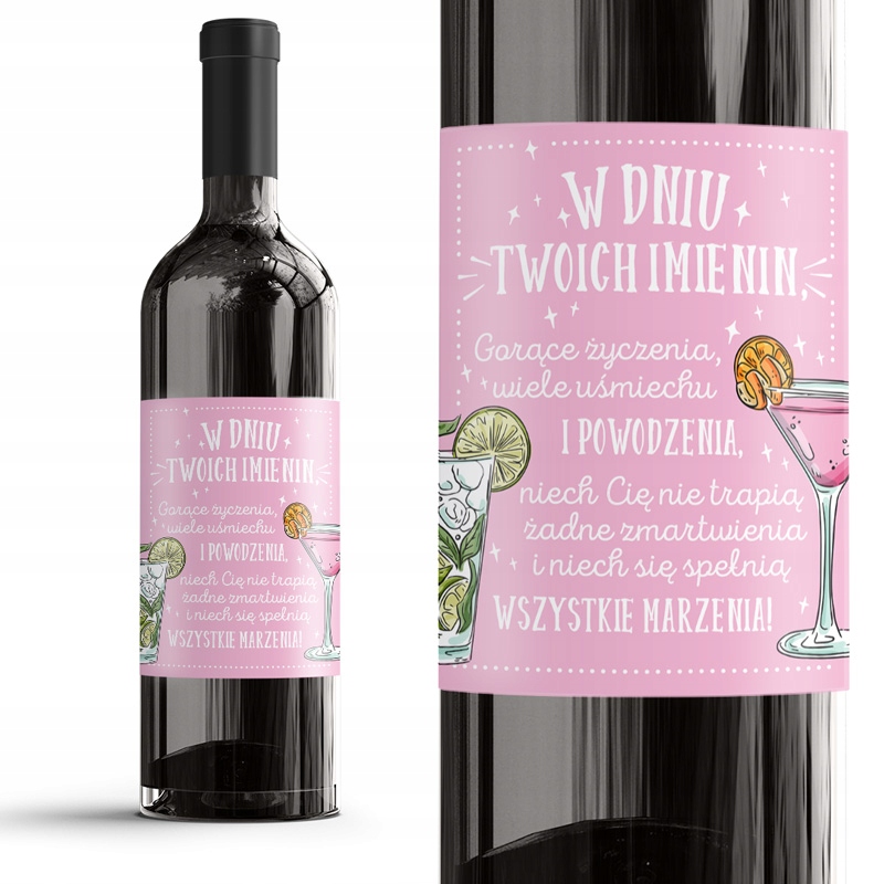 

Etykieta na Alkohol Imieninowy Dla Niej