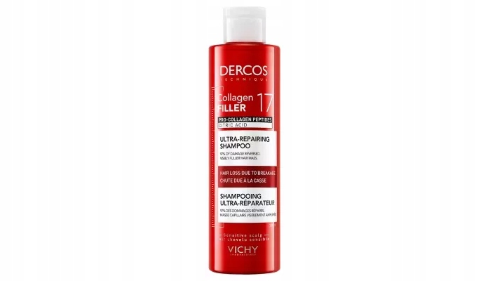 Vichy Dercos Collagen 17 Filler szampon ultra-regenerujący 200 ml