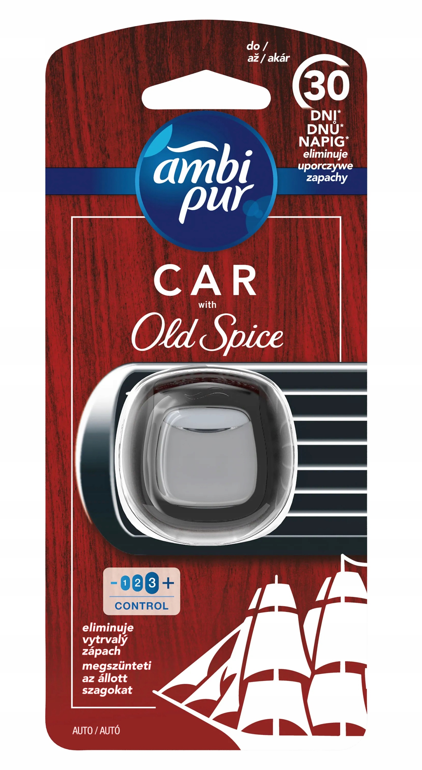 AMBI PUR CAR OLD SPICE ODŚWIEŻACZ POWIETRZA doAUTA