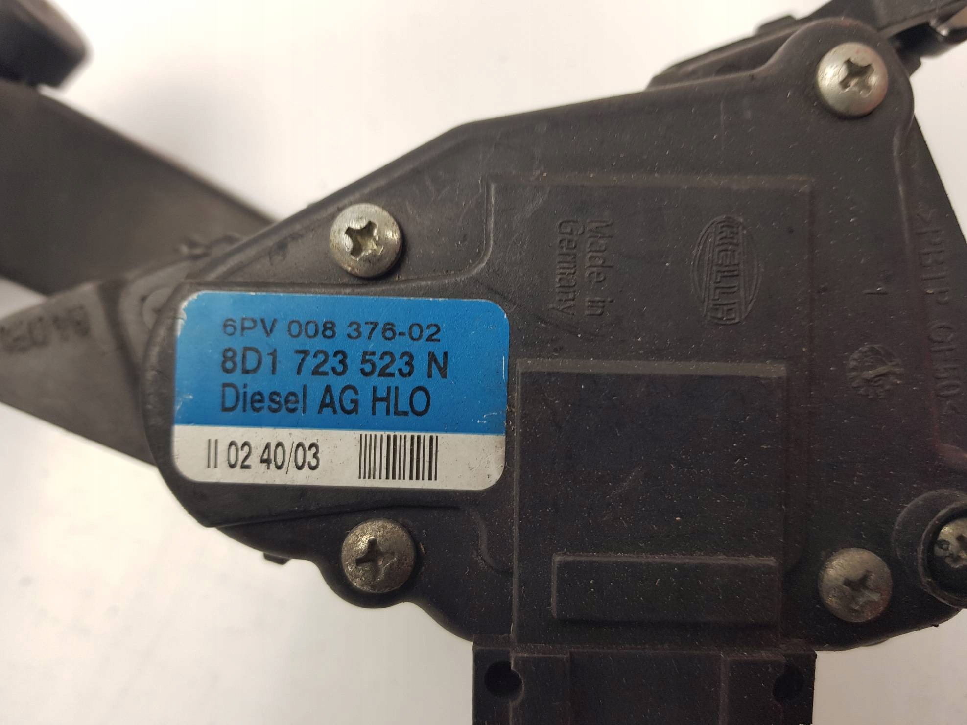 PEDAL 8D1723523N AUDI A6 C5