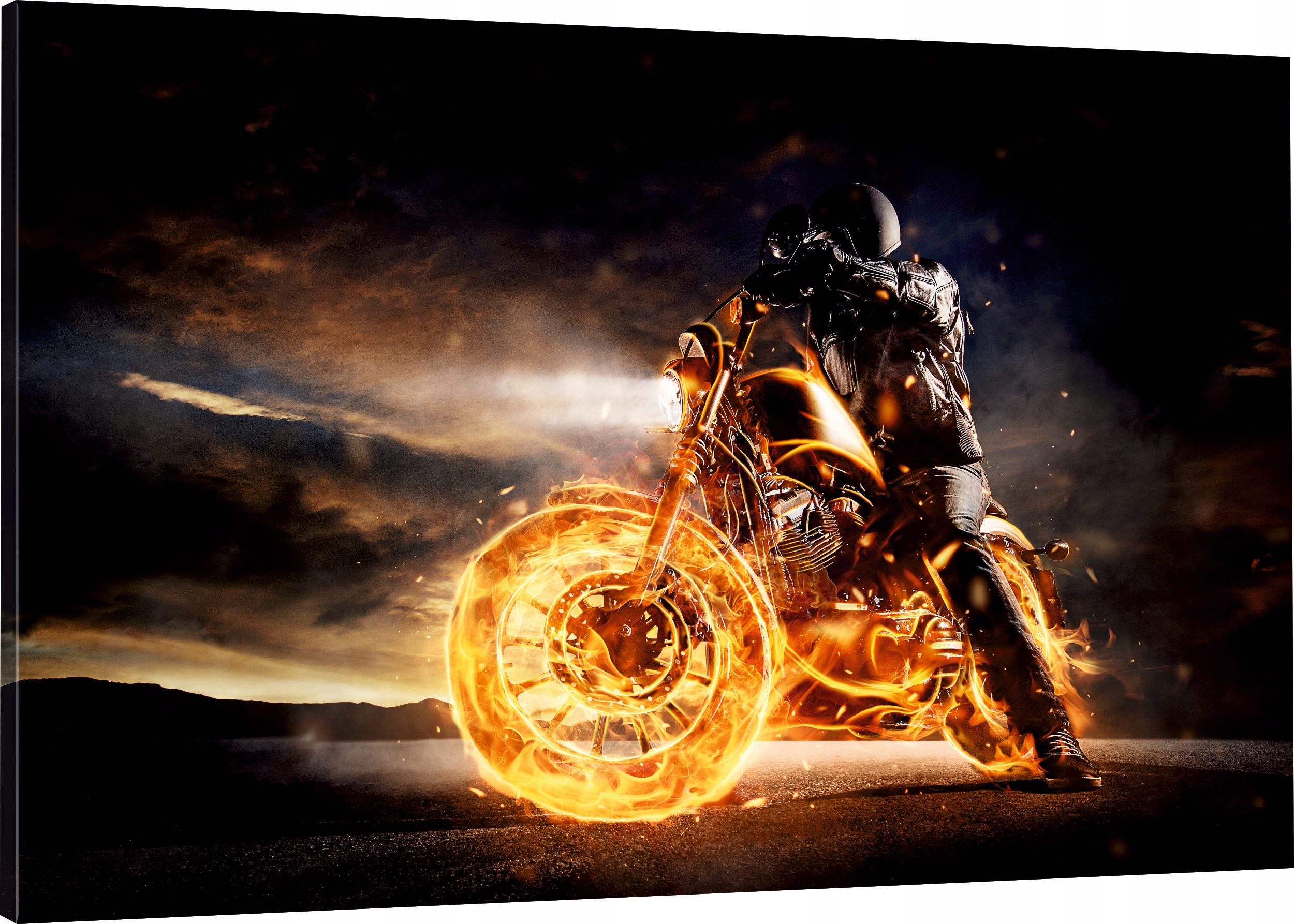 

Obraz Na Płótnie motor ogień płomienie 120x80