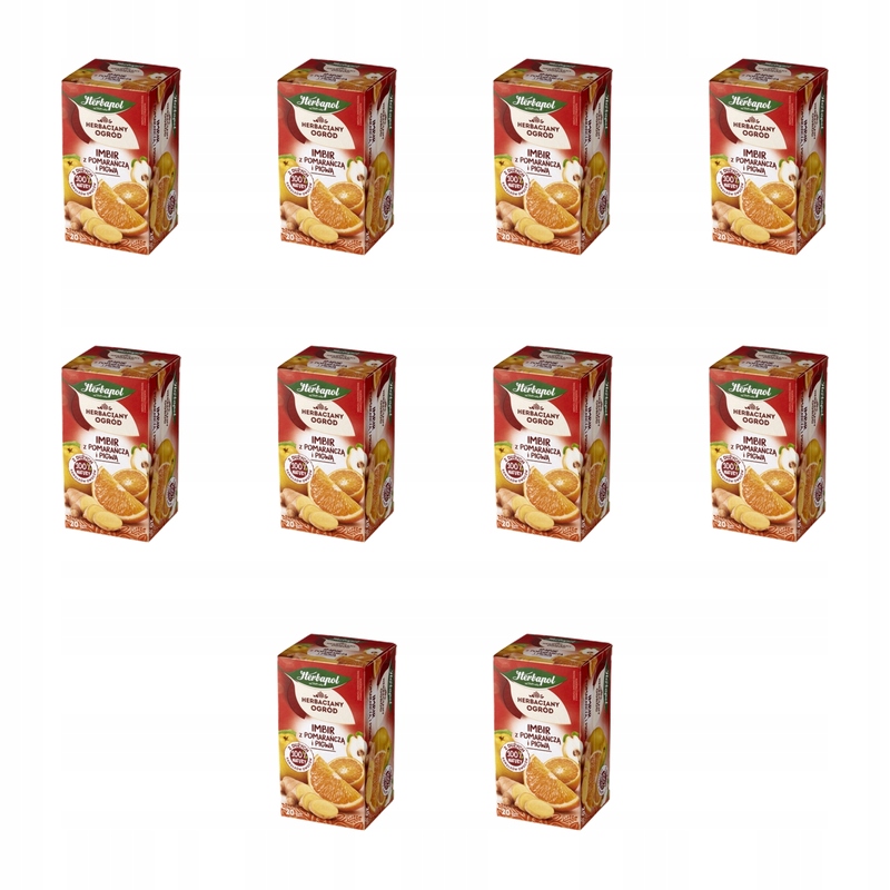 Čajová zahrada ovocný čaj zázvor s pomerančem a kdoulí 20tb/50g X10