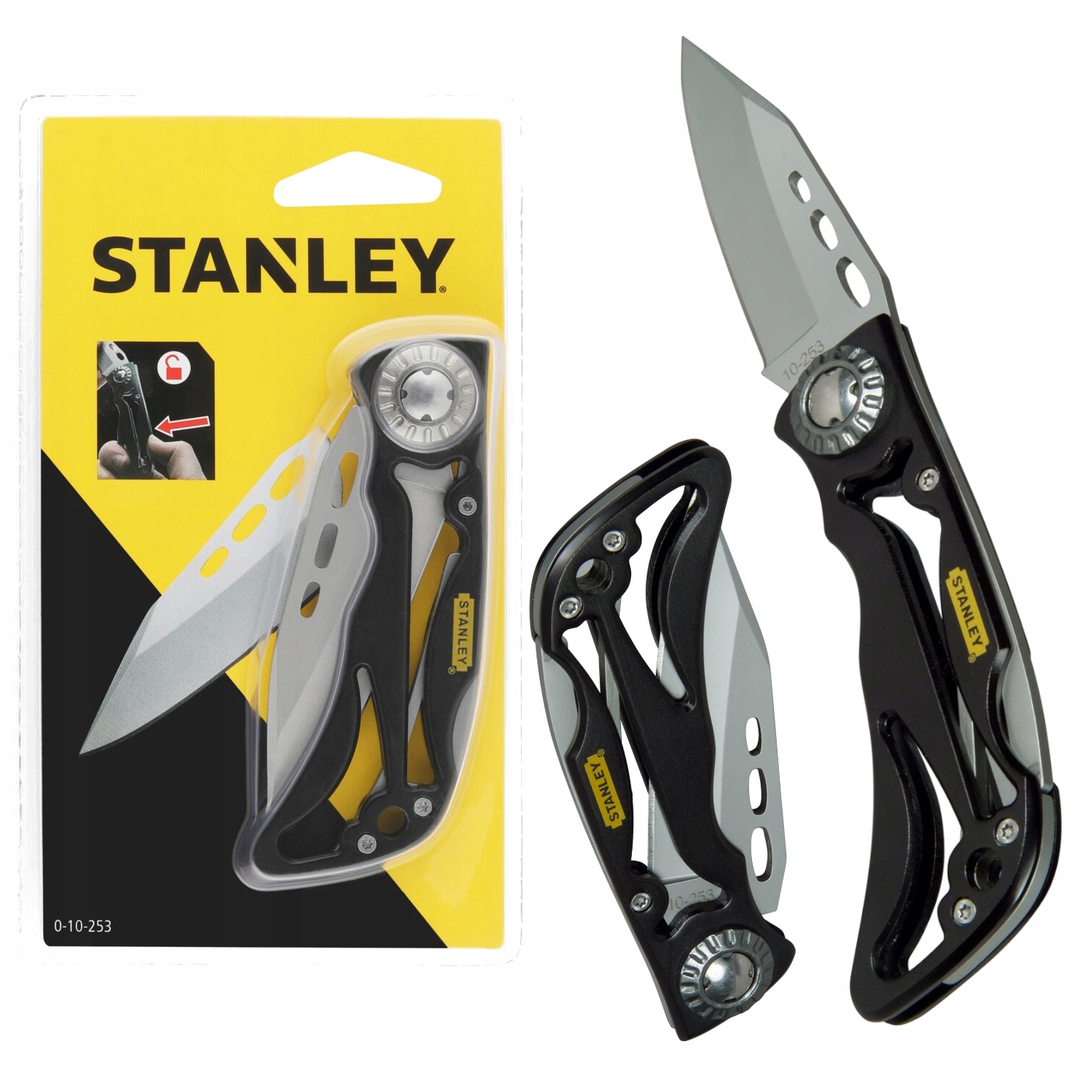 

Nóż kieszonkowy składany 173mm Stanley