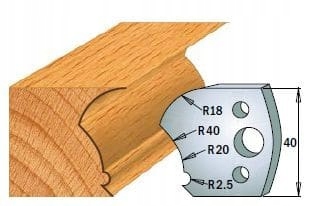 Nože pro hlavy Hss 40x4 mm 690.123 Cmt