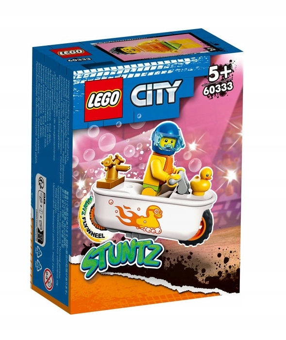 

Lego City Motocykl kaskaderski wanna 60333