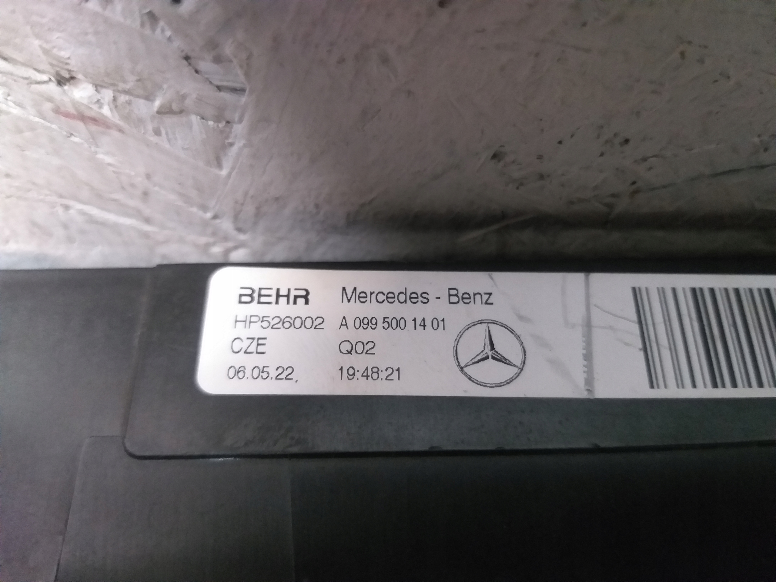 chladič HYBRYDA E KLASA W213 W253 HYBRID