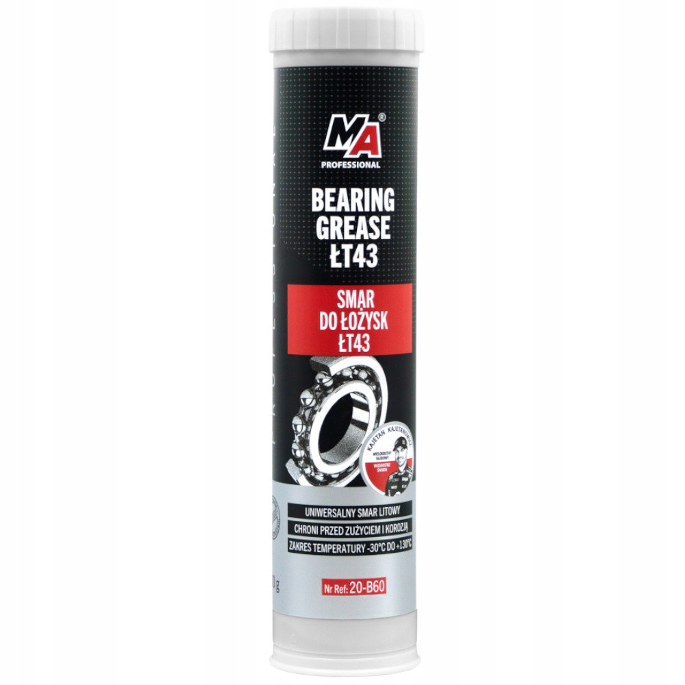 Smar Łożyskowy Uniwersalny Litowy ŁT-43 Ma Professional Kartusz 400g
