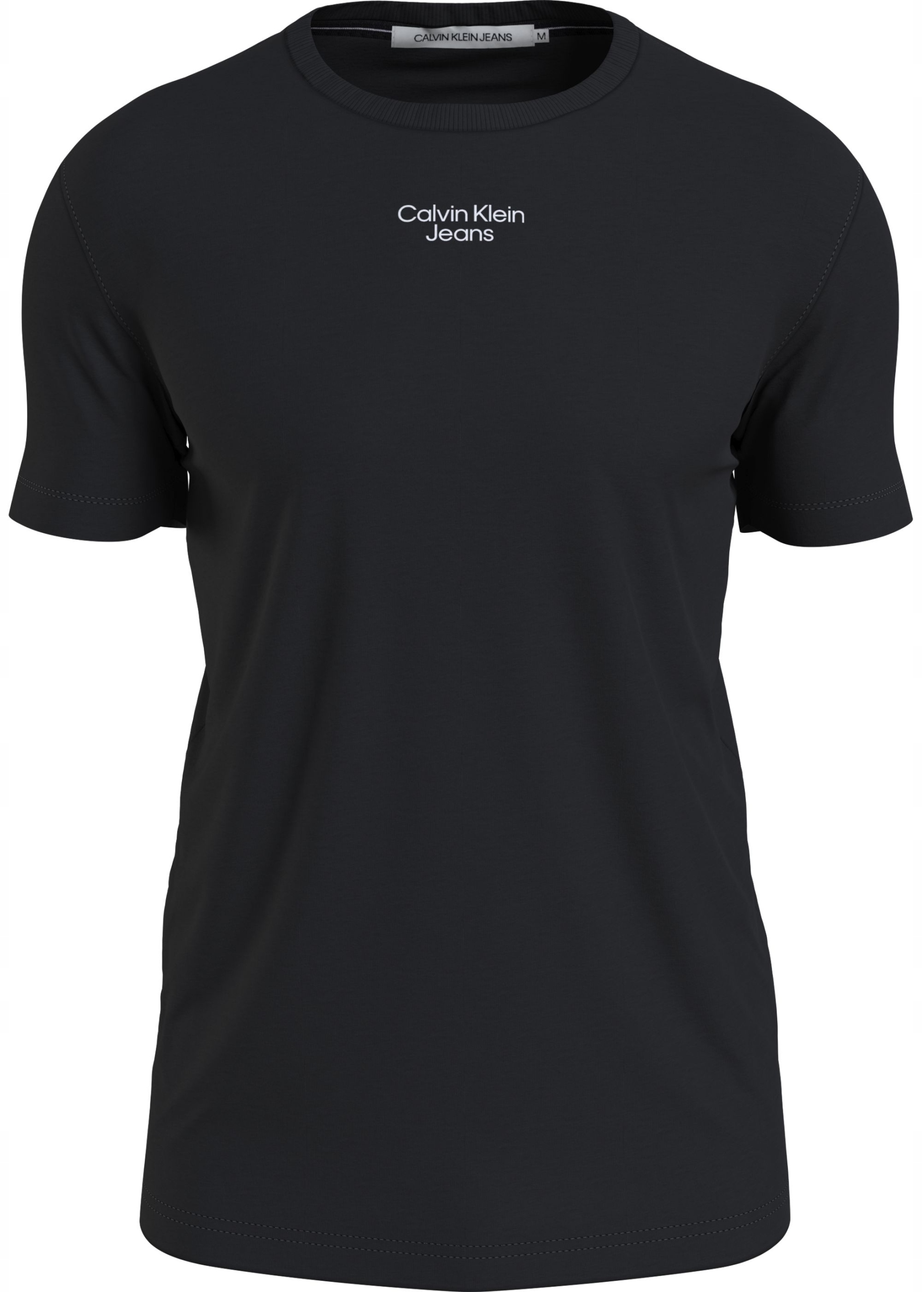 

Calvin Klein Koszulka Męska Stacked Logo Black L