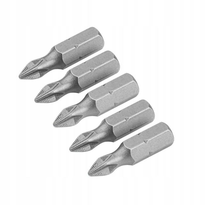 

Tolsen Końcówki bit PH2 x25mm 5szt S2 stal