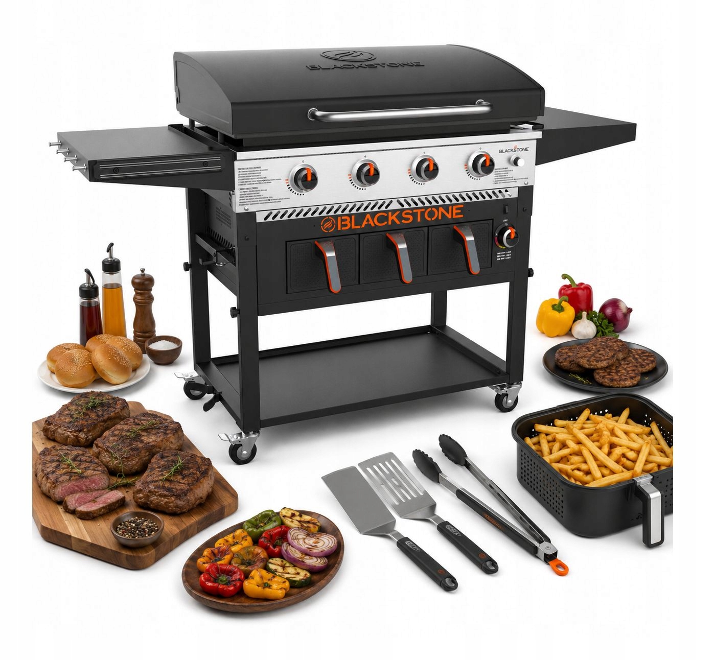 Blackstone Griddle 1868DK grill płyta Air Fry frytownica beztłuszczowa
