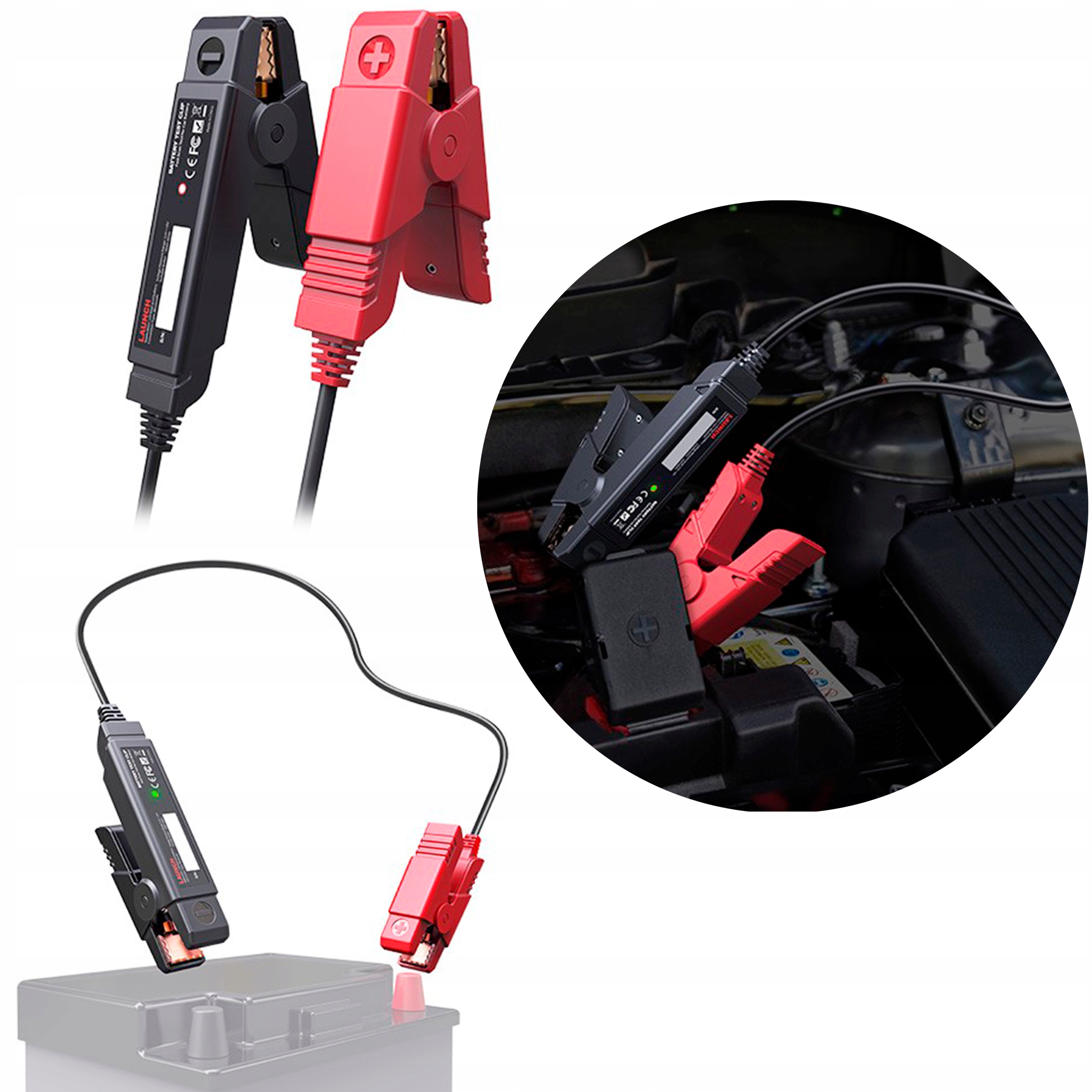 Tester Batérií Bezdrôtová Diagnostika 6V A 12V Launch BST-360