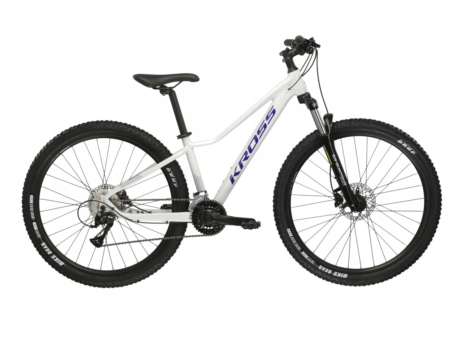 Rower 27,5" Kross Lea 4.0 rama M 17" perłowy fioletowy R25