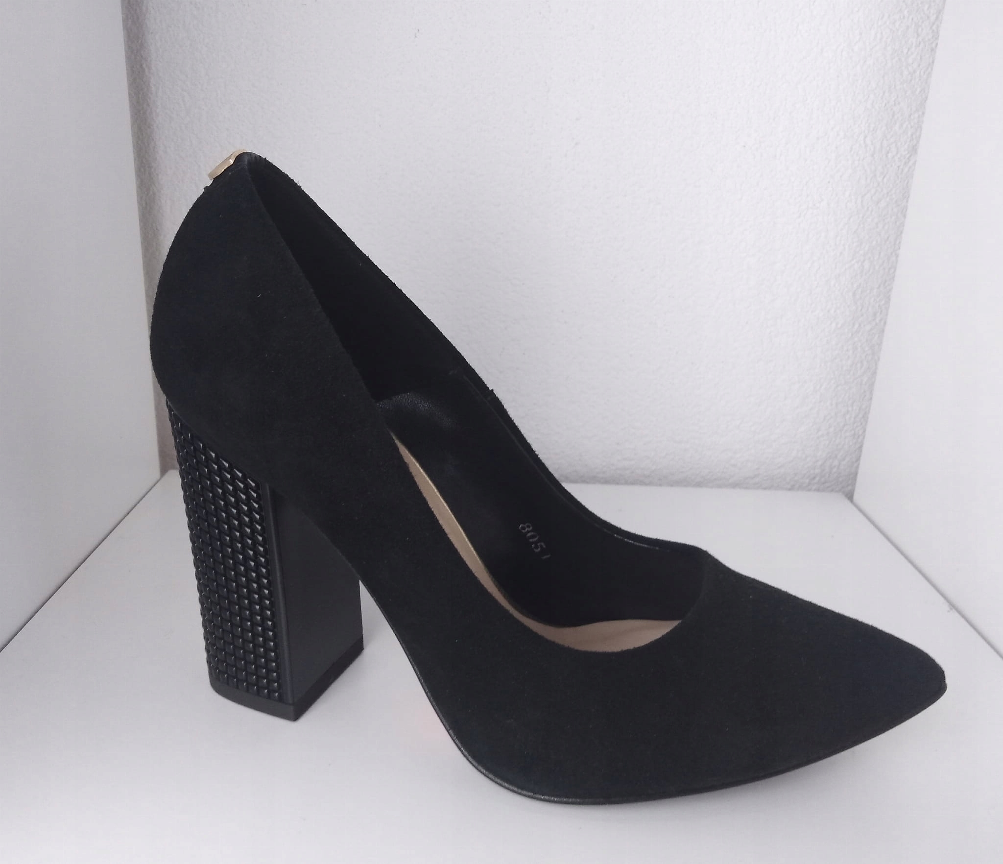 Dámské lodičky Sala kožené 8051/21 Černé 36