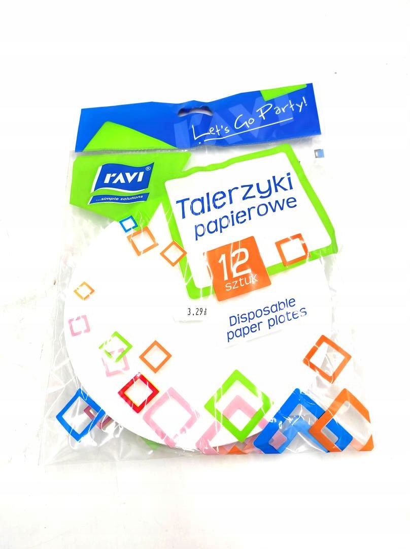 

Talerzyk Papierowy 18CM 12SZT.