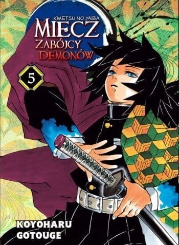 MIECZ ZABÓJCY DEMONÓW TOM 5 - MANGA - NOWE