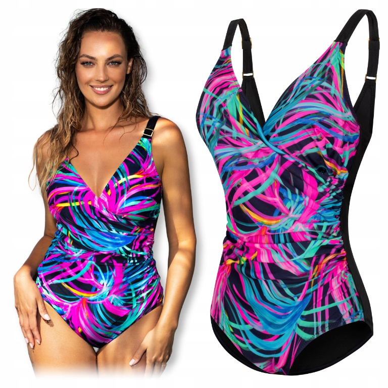 Dámský plavkový kostým 40 L Jednodílný modelovací monokini