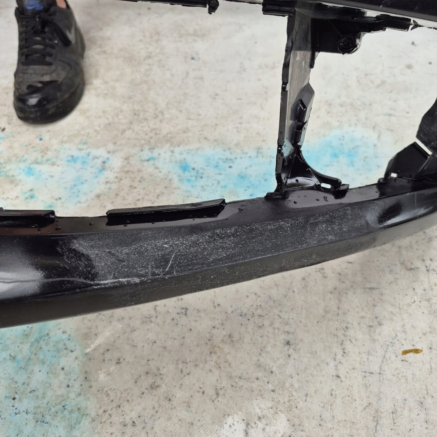 AUDI A3 II 2 8P S-LINE LIFT 08-13 bumper front front washer