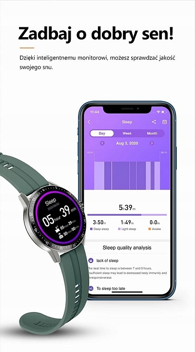 SPORTOWY CZARNY WODOSZCZELNY SMARTWATCH G.ROSSI Lokalizator GPS brak informacji