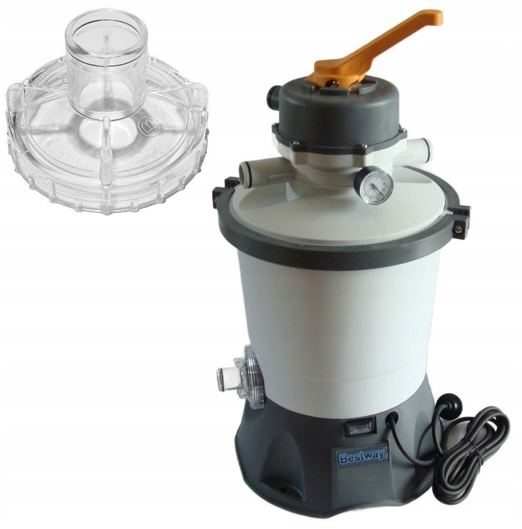 Bestway Průhledná Zátka Předfiltru Pískové Pumpy 58515