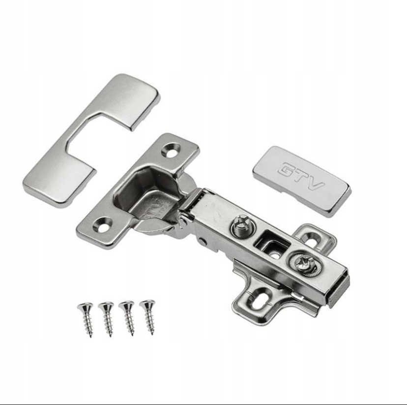 ZAWIAS MEBLOWY NAKŁADANY GTV CICHY DOMYK PRESTIGE