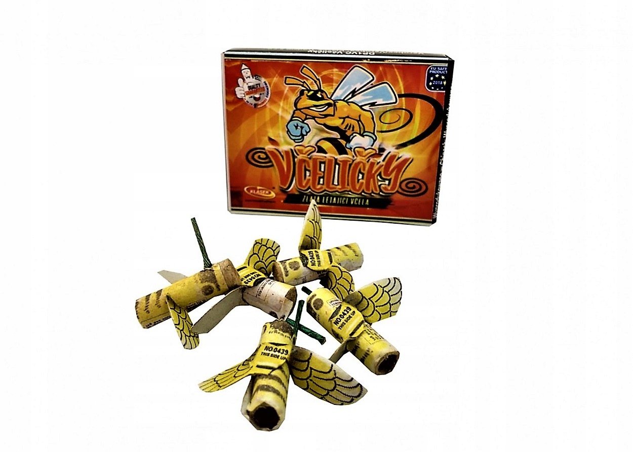 

Fajerwerki Latające Wirujące Pszczółki 5szt DP1VC