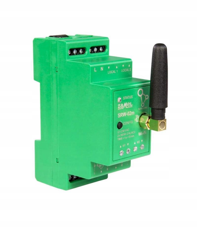 Supla – modulárny ovládač roliet Wi-Fi SRW-02M