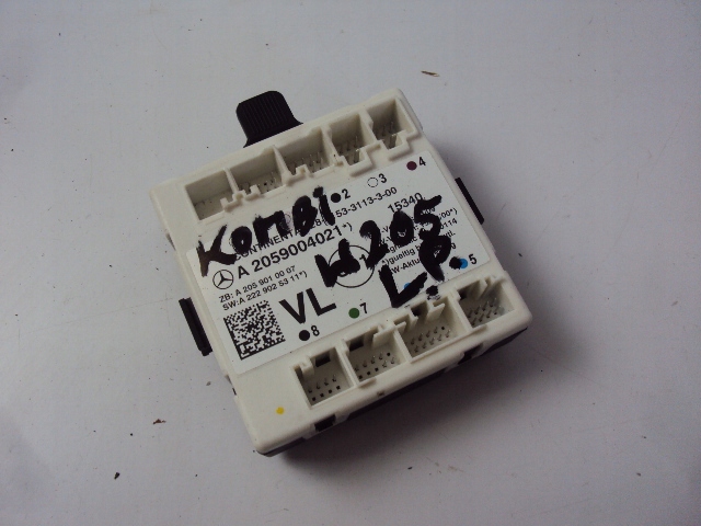 MODUL DRZWI LEWY PRZOD MERCEDES C KLASA W205 2 2D