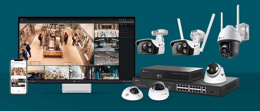 TP-LINK Rejestrator VIGI NVR1004H-4P 4 kanały Marka TP-LINK