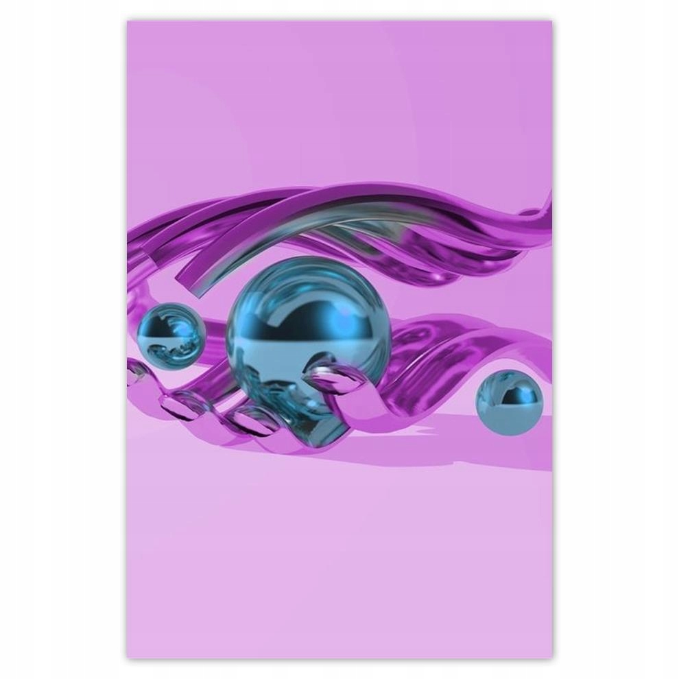 

Plakat 62x93 Fioletowa ilustracja