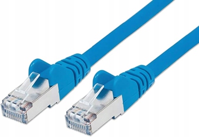 Premiumcord Patch kabel CAT6a S-ftp, RJ45-RJ45, Awg 26/7 1m niebieski