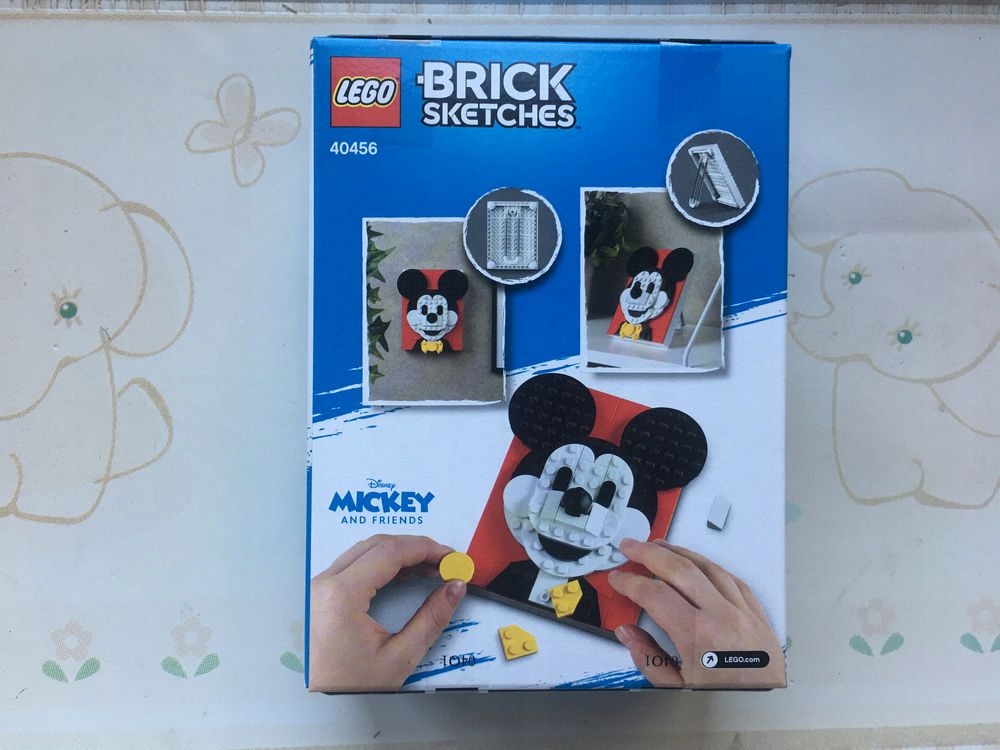 LEGO Brick Sketches Disney 40456 Myszka Miki EAN (GTIN) 5702016910896