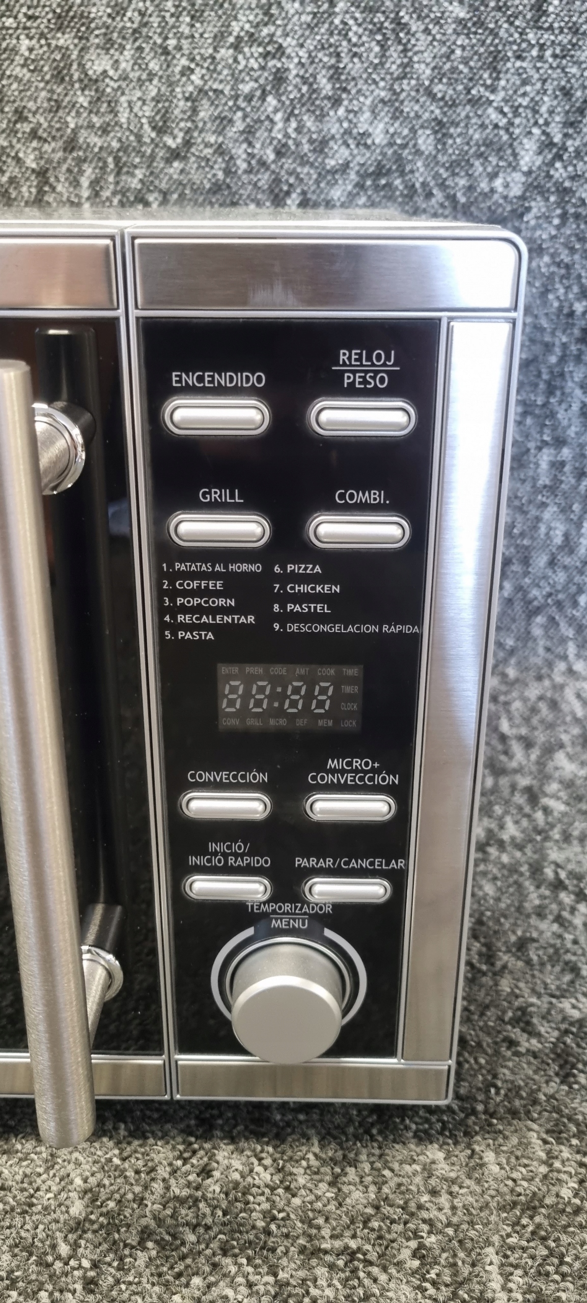 H379 Kuchenka mikrofalowa Corbero CMICG25DC OPIS!! Model CMICG25DC