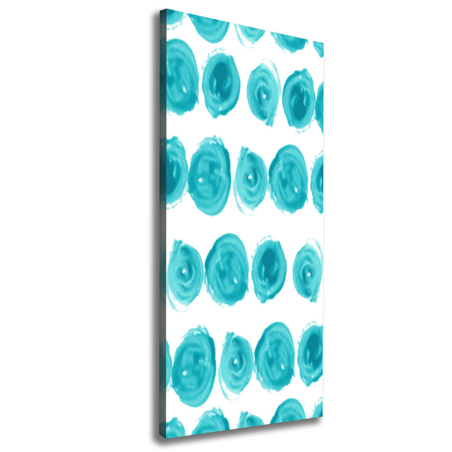 

Nowoczesny fotoobraz canvas na ramie Kropki 50x125