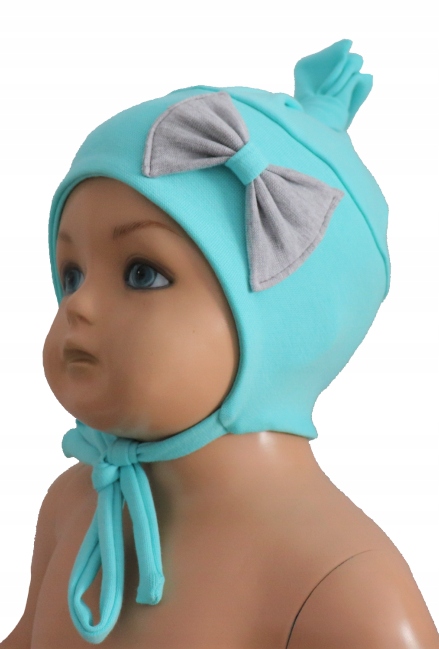 

Czapka Dziecięca Wiązana Dla Dziewczynki 40-54