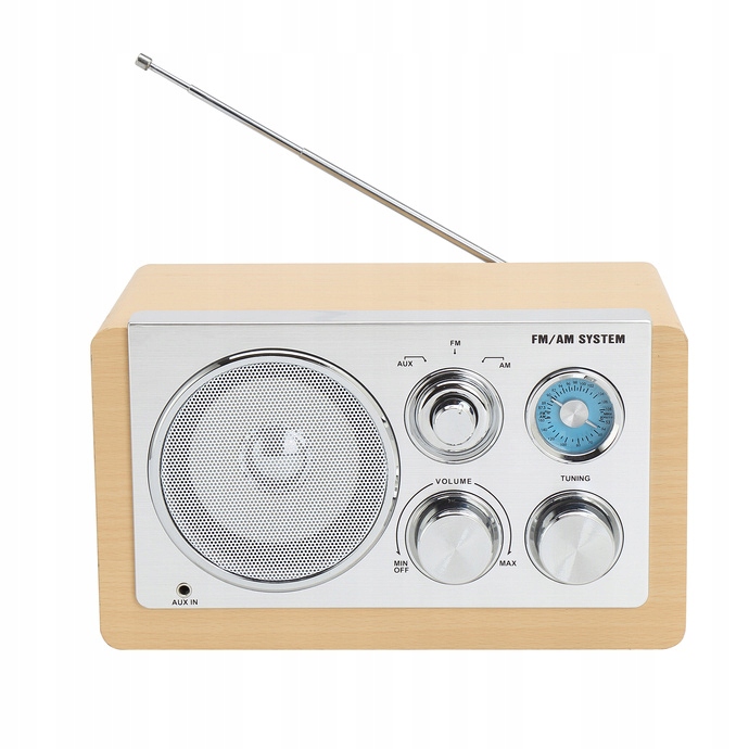 Radio Am/fm Denver TR-63B light wood